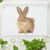 Linge De Cuisine Adorable Bunny Kitchen Towel (Plié)