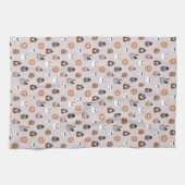 Linge De Cuisine Adorable Chouette d'Halloween Motif (Horizontal)