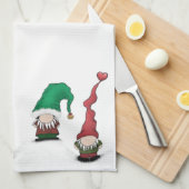 Linge De Cuisine Adorable Gnome Posse (Quart Plié)