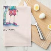 Linge De Cuisine Adorable Pastel Zombie Trio - Joli Halloween (Quart Plié)