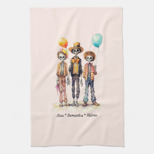 Linge De Cuisine Adorable Pastel Zombie Trio - Jolie Halloween (2)
