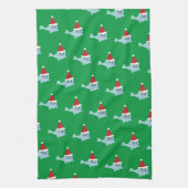 Linge De Cuisine Adorable Père Noël Seal (Vertical)