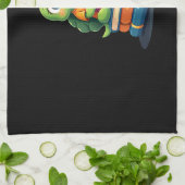 Linge De Cuisine Adorable Turtle Reading Books (1) (Plié)