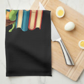 Linge De Cuisine Adorable Turtle Reading Books (4) (Quart Plié)