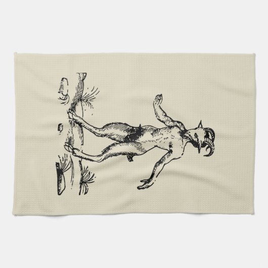 Linge De Cuisine Aegopithecus, Pan, Devil (Horizontal)