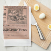 Linge De Cuisine Affiche de film vintage (Quart Plié)