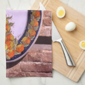 Linge De Cuisine Affiche de plaque de service en poterie Couverture (Quart Plié)