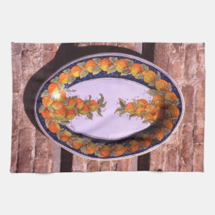 Linge De Cuisine Affiche de plaque de service en poterie Couverture