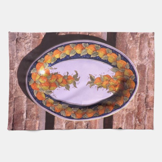 Linge De Cuisine Affiche de plaque de service en poterie Couverture (Horizontal)