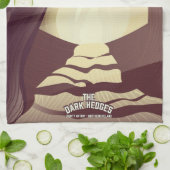 Linge De Cuisine Affiche de voyage de Manille Philippines. (Plié)