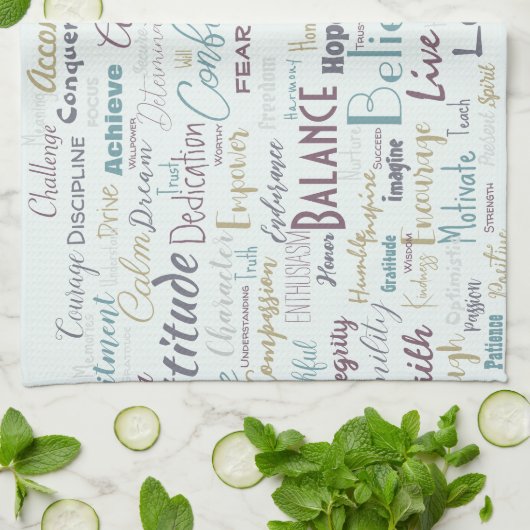 Linge De Cuisine Affirmation (Plié)