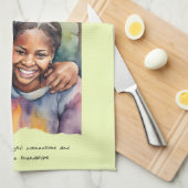 Linge De Cuisine Affirmation positive de l'amitié (Quart Plié)