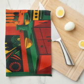 LINGE DE CUISINE AFRICAIN (Quart Plié)