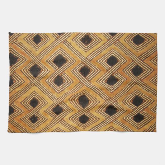 Linge De Cuisine Afrique Zaïre Congo Kuba Textile (Horizontal)
