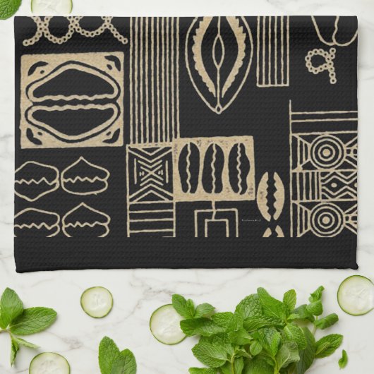 Linge De Cuisine Afrocentrique (Plié)