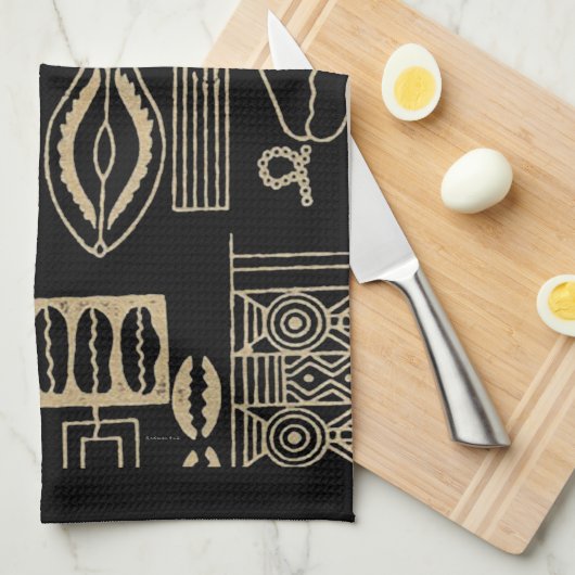 Linge De Cuisine Afrocentrique (Quart Plié)