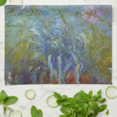 Linge De Cuisine Agapanthus de Claude Monet (Plié)