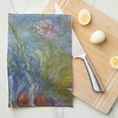 Linge De Cuisine Agapanthus de Claude Monet (Quart Plié)