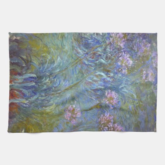 Linge De Cuisine Agapanthus de Claude Monet (Horizontal)