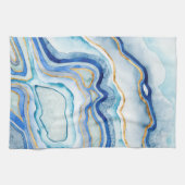 Linge De Cuisine Agate de cobalt II (Horizontal)