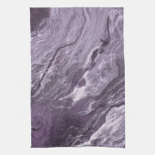 Linge De Cuisine Agate violette cristallisée | Moody Marbled Stone (Vertical)