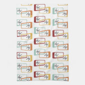 Linge De Cuisine Âge atomique Rectangles multicolores (Vertical)