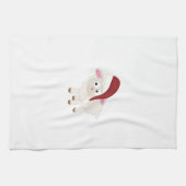 Linge De Cuisine Agneau de Noël (Horizontal)