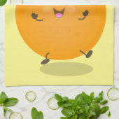 Linge De Cuisine Agréable agrumes d'orange (Plié)