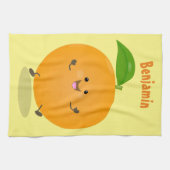 Linge De Cuisine Agréable agrumes d'orange (Horizontal)