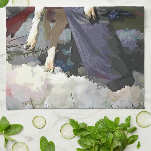 LINGE DE CUISINE AGRICULTURE (Plié)