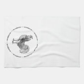 Linge De Cuisine Agritourisme rustique au coq (Horizontal)