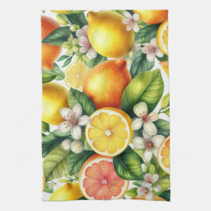 Linge De Cuisine Agrumes