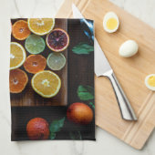 Linge De Cuisine agrumes (Quart Plié)