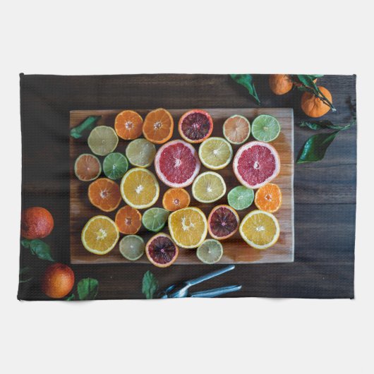 Linge De Cuisine agrumes (Horizontal)
