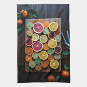Linge De Cuisine agrumes (Vertical)