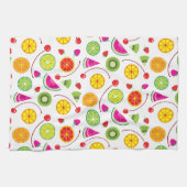 Linge De Cuisine Agrumes et Baies (Horizontal)