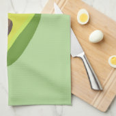 Linge De Cuisine Aguacate (avocat) (Quart Plié)