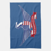 Linge De Cuisine aigle américain (Vertical)