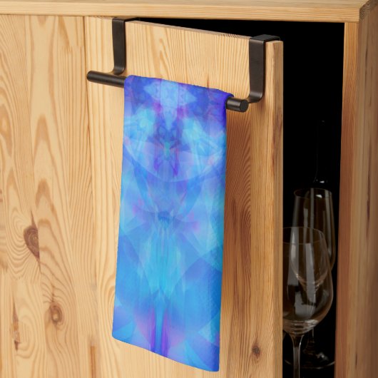 Linge De Cuisine Ailes bleues (Pliage en tiers)