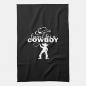 Linge De Cuisine aimé par un cowboy (Vertical)