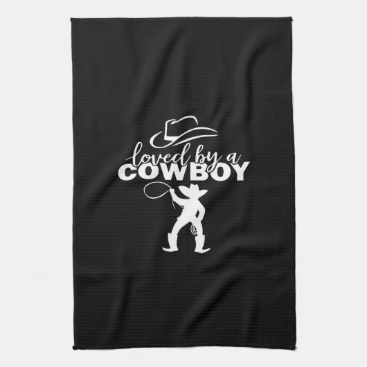 Linge De Cuisine aimé par un cowboy (Vertical)