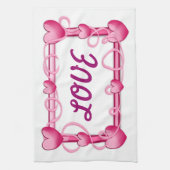 LINGE DE CUISINE AIMER LES COEURS (Vertical)