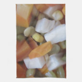 Linge De Cuisine Aimer les légumes mixtes (Vertical)