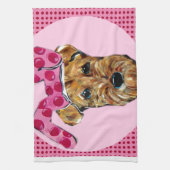LINGE DE CUISINE AIRDALE TERRIER (Vertical)