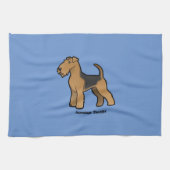 Linge De Cuisine airedale terrier (Horizontal)