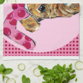 LINGE DE CUISINE AIREDALE TERRIER (Plié)