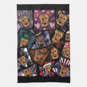 LINGE DE CUISINE AIREDALE TERRIER (Vertical)