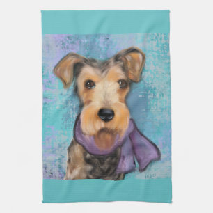 Linge De Cuisine Airedale Terrier