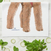 Linge De Cuisine Airedale Terrier (Plié)