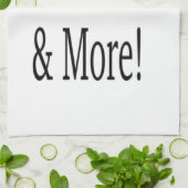 Linge De Cuisine Ajouter du texte et plus ! Customisez votre propre (Plié)